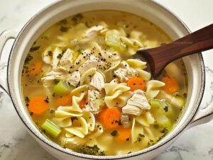 Quick And Easy Chicken Noodle Soup Recipe