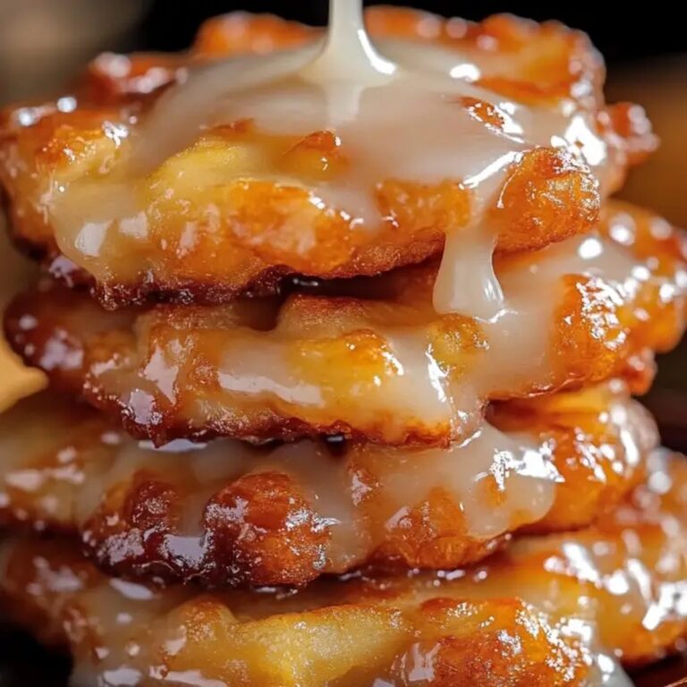 Shatteringly Baked Apple Fritters Recipe