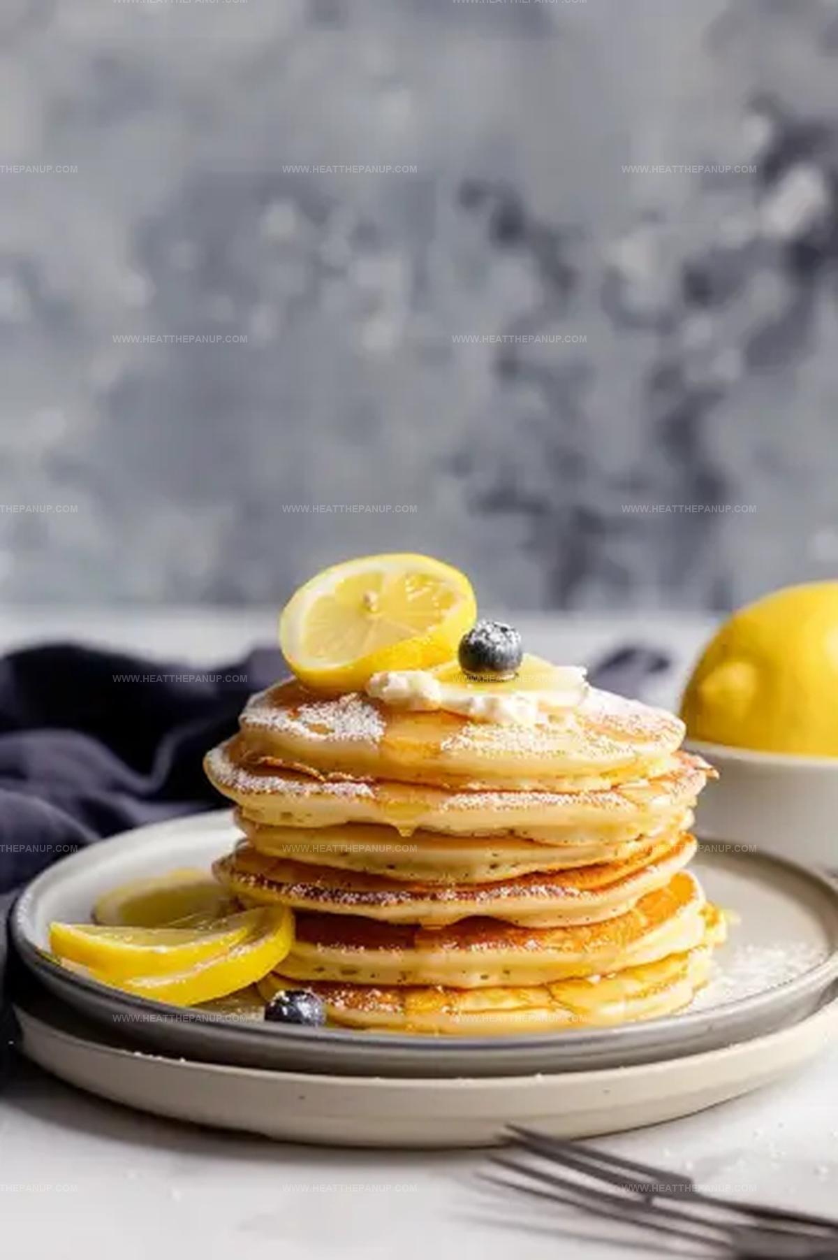 Fluffy Lemon Ricotta Pancakes Recipe