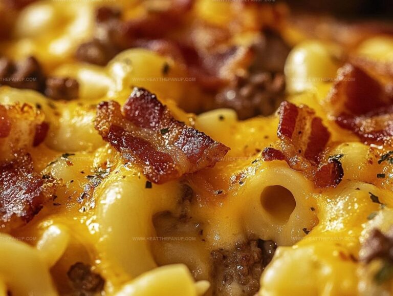 Baked Turkey Bacon Cheeseburger Mac And Cheese Recipe