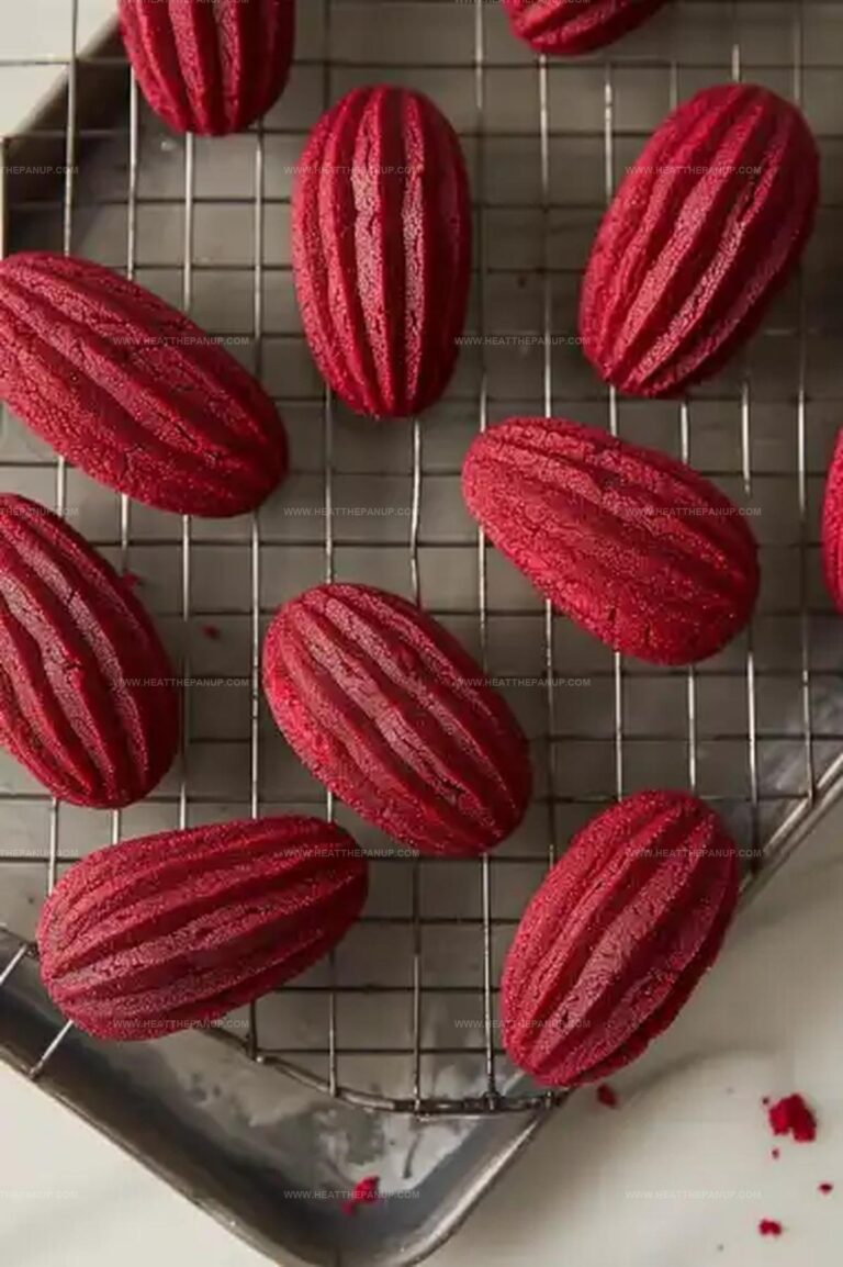 Red Velvet Madeleines Recipe