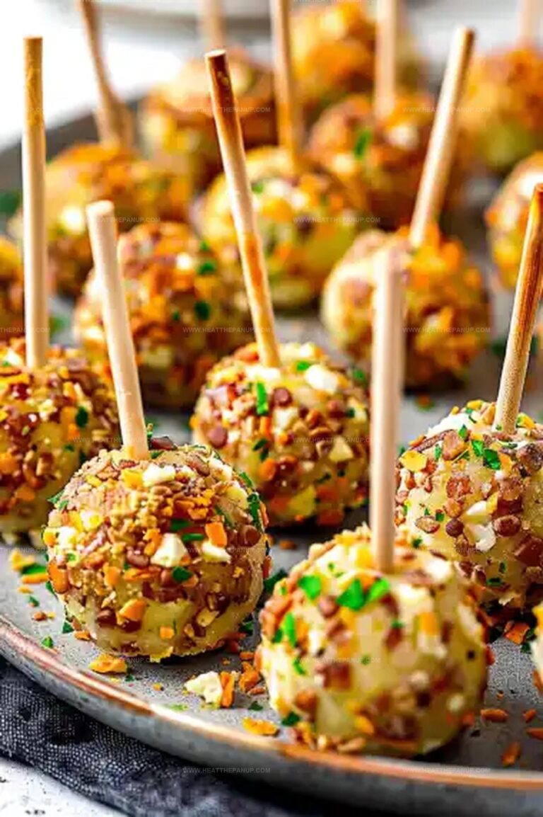 Mini Cheese Ball Bites Recipe