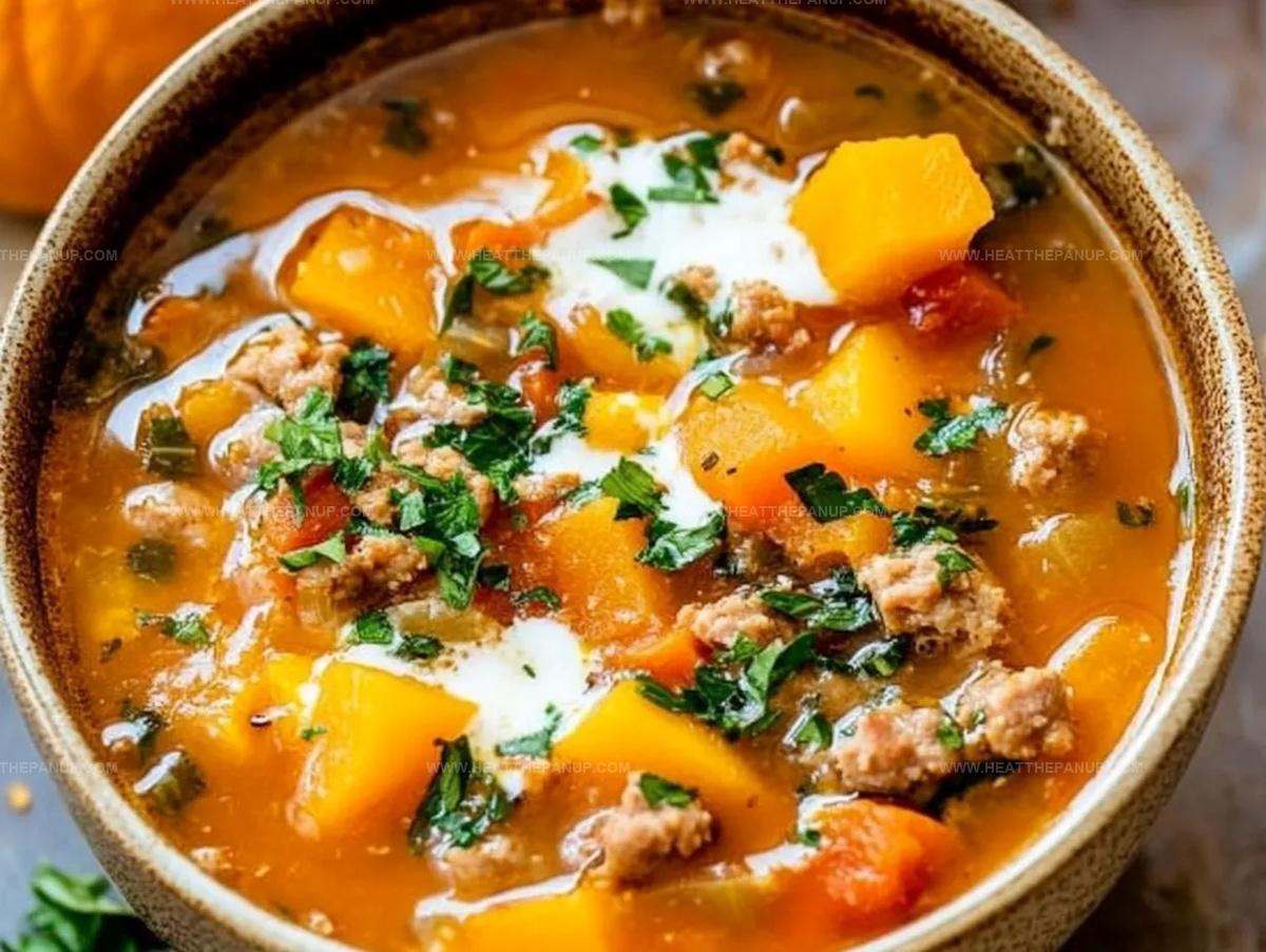 Italian Sausage Butternut Squash Soup Recipe