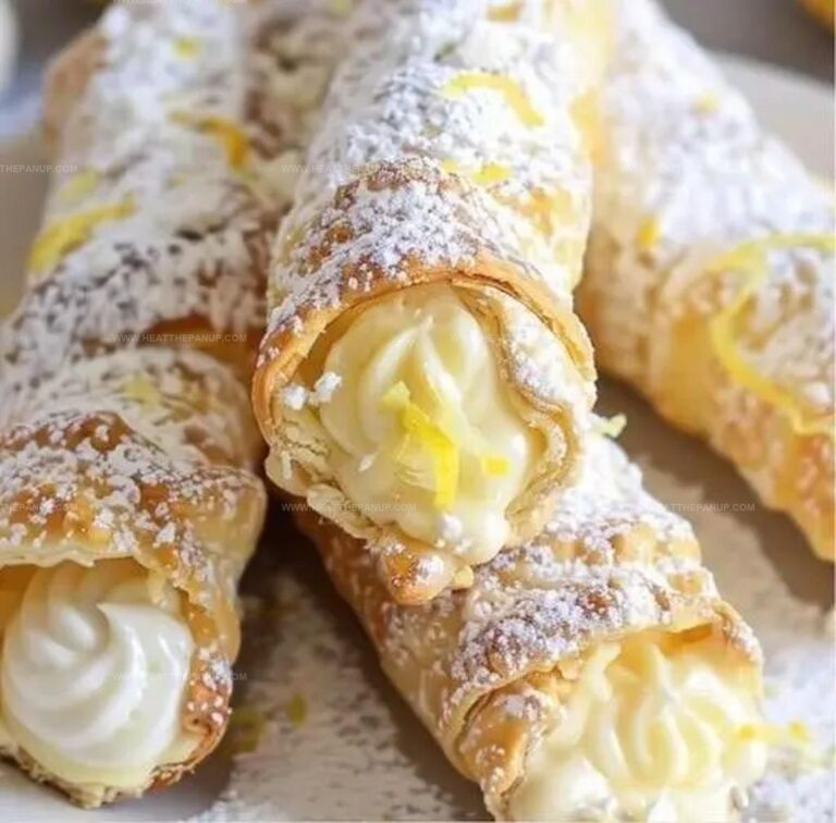 Lemon Meringue Pie Cannolis Recipe