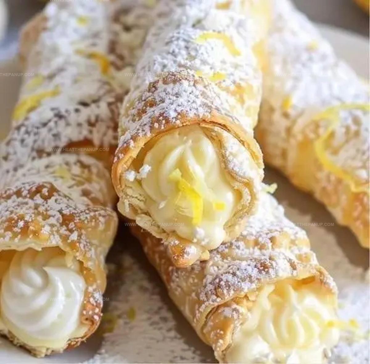 Lemon Meringue Pie Cannolis Recipe