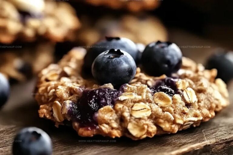 Banana Blueberry Oatmeal Breakfast Cookies Recipe