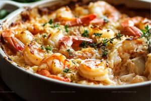 Crab And Shrimp Casserole Recipe
