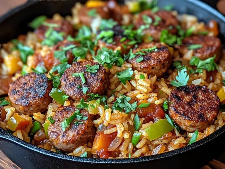 Cajun Sausage And Rice Skillet Recipe