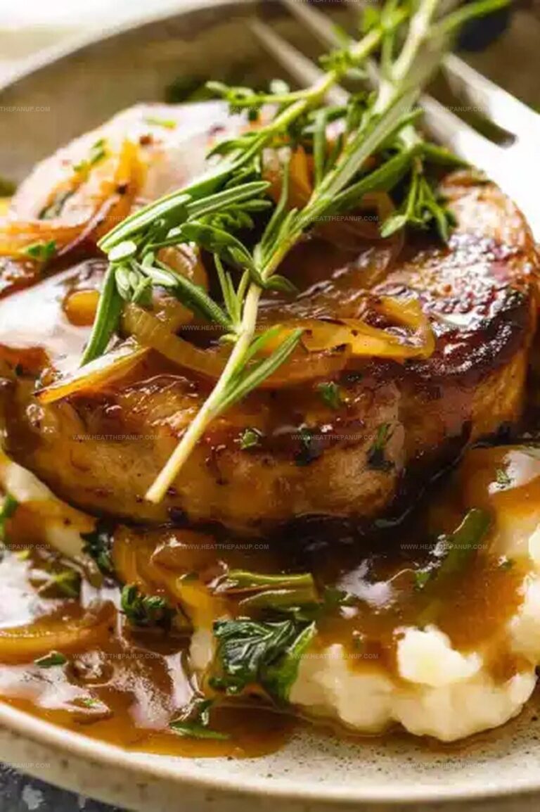 French Onion Smothered Pork Chops Recipe