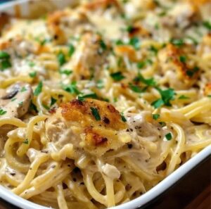 Easy Chicken Tetrazzini Recipe