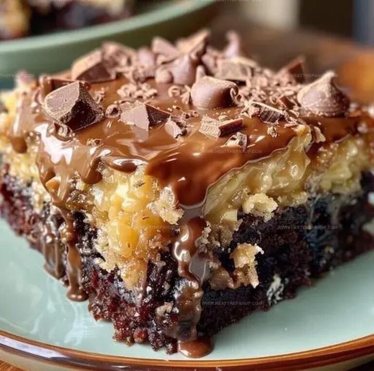 German Chocolate Poke Cake Recipe