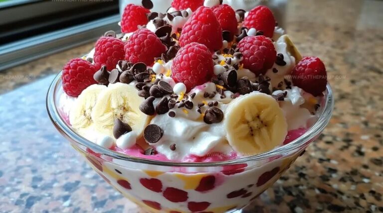 Banana Split Fluff Recipe