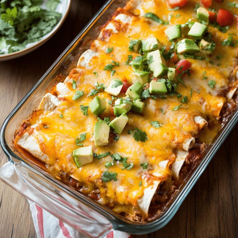 Ground Beef Enchiladas Recipe