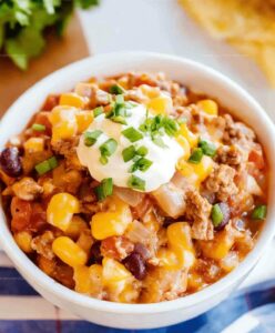 Slow Cooker Cowboy Casserole Recipe