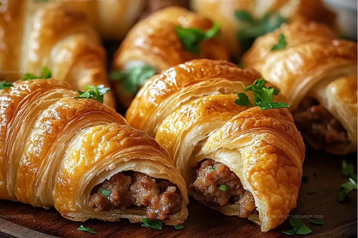 Sausage Cream Cheese Crescents Recipe