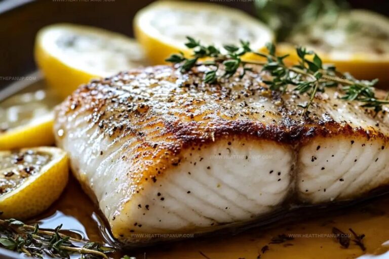 Lemon And Thyme Roasted Sea Bass Recipe