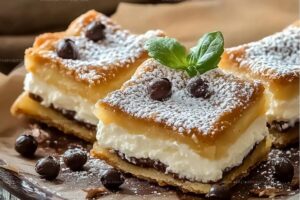 Ricotta Cannoli Squares Recipe
