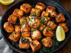 Air Fryer Bang Bang Salmon Bites Recipe