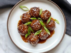 Asian Meatballs (Crockpot) Recipe