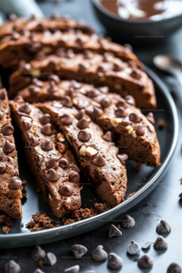 Extra Large Chocolate Chip Nutella Biscotti Recipe