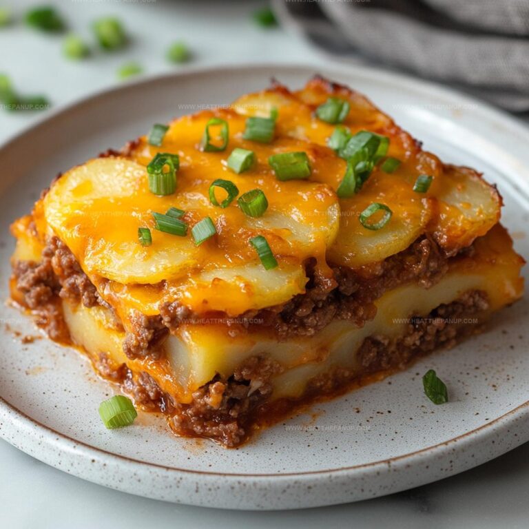 Easy 5-Ingredient Hamburger & Potato Casserole Recipe