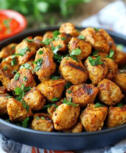 Garlic Butter Chicken Bites Recipe