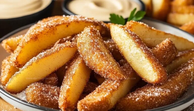 Apple Wedges Fries Recipe