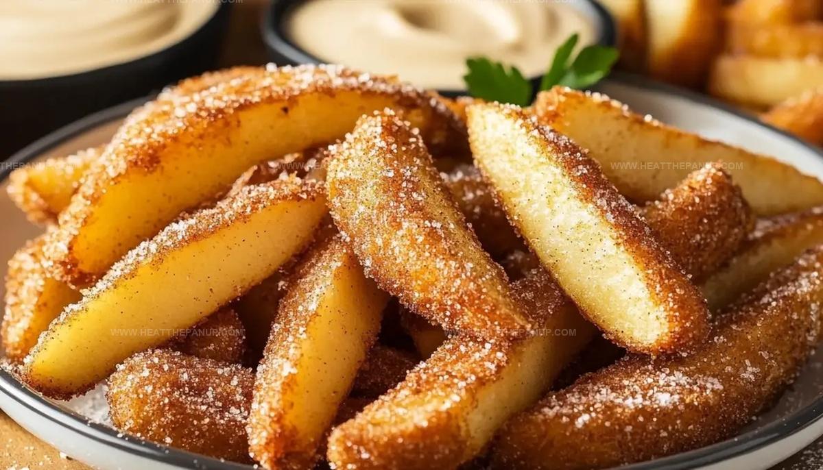 Apple Wedges Fries Recipe