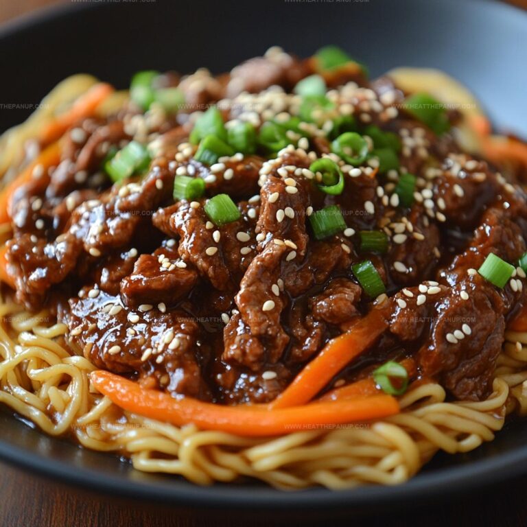 Mongolian Beef Stir-Fry With Ramen Recipe