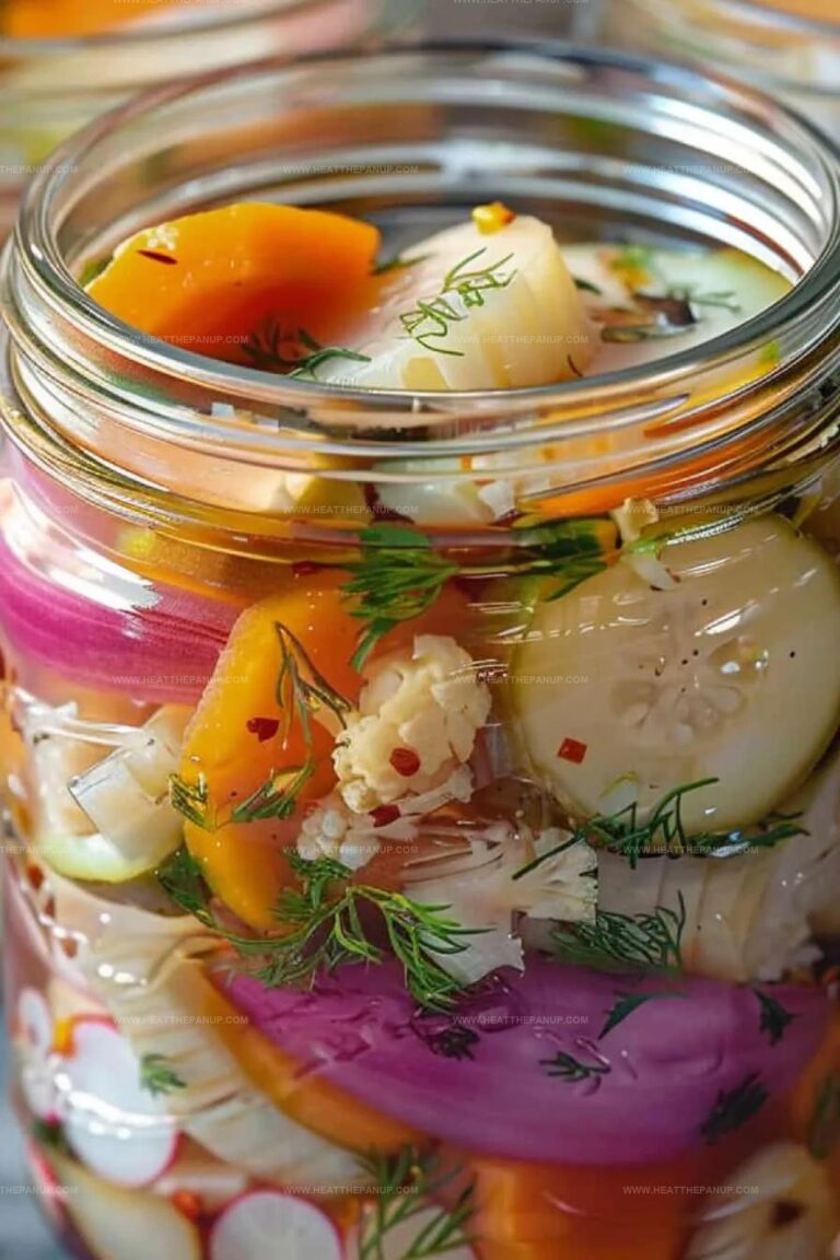 Easy Refrigerator Pickled Vegetables Recipe