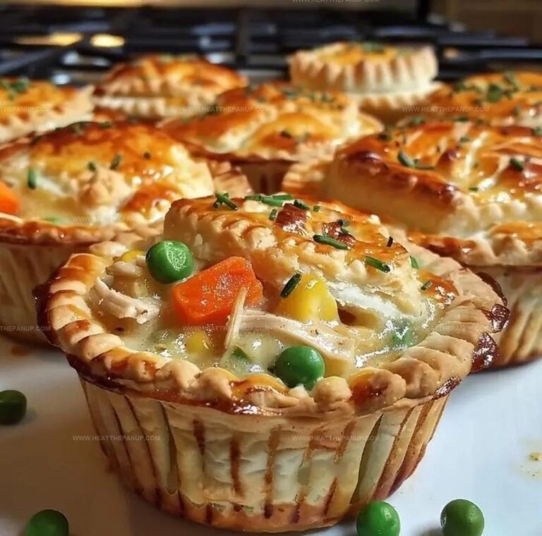 Mini Chicken Pot Pies Muffins Recipe