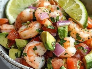 Zesty Lime Shrimp And Avocado Salad Recipe