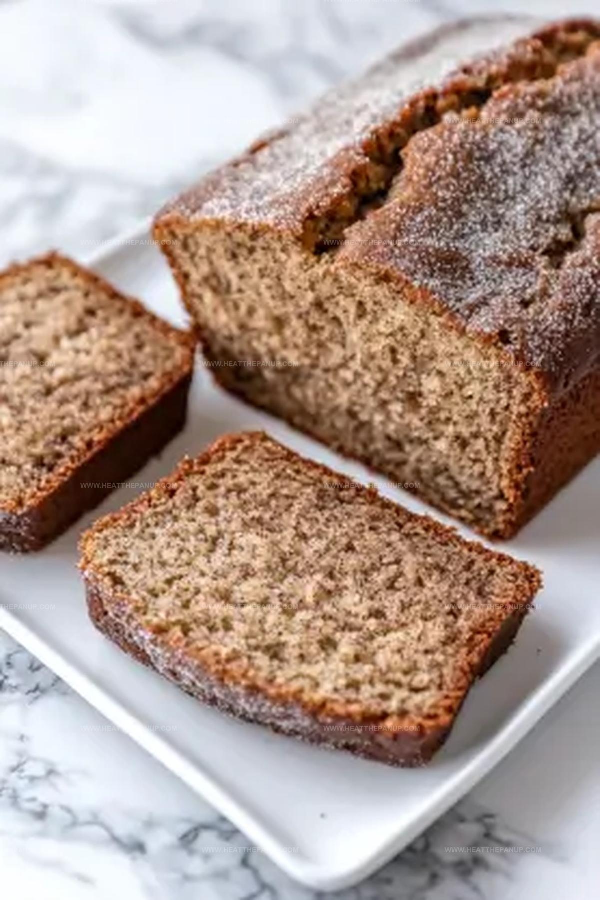 Cinnamon Sugar Banana Bread Recipe