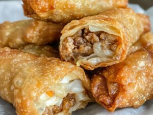 Crispy Golden Brown Egg Rolls Recipe