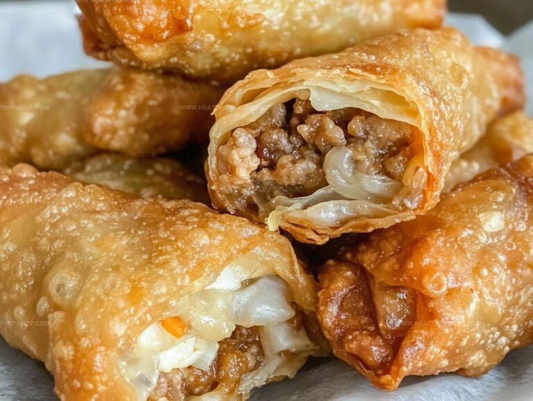 Crispy Golden Brown Egg Rolls Recipe