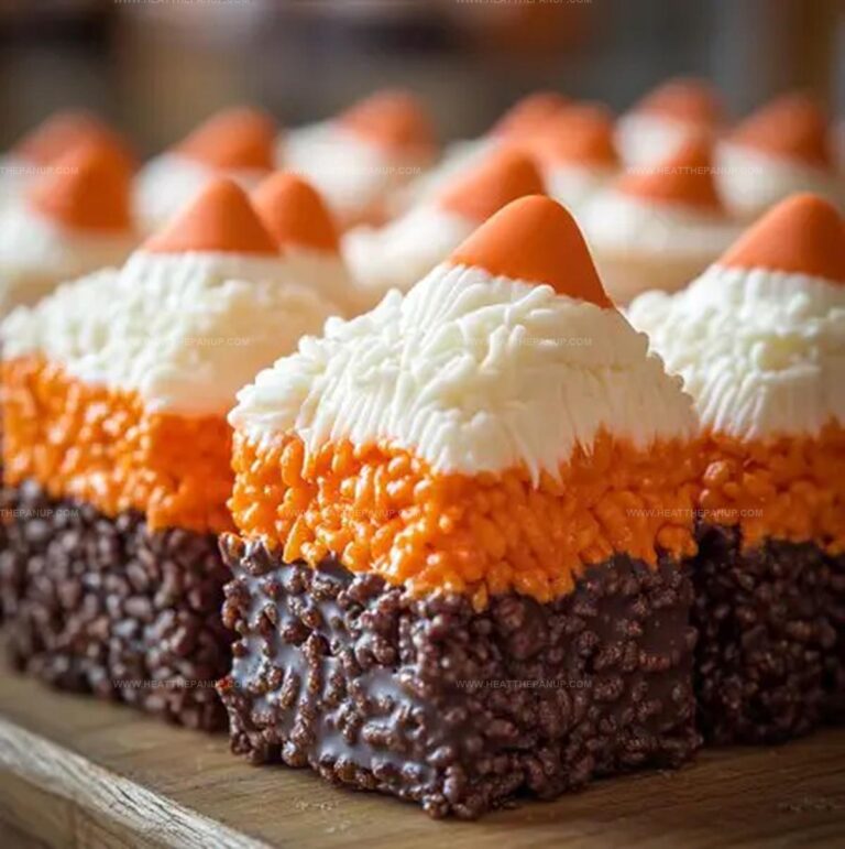 Candy Corn Rice Krispie Treats Recipe