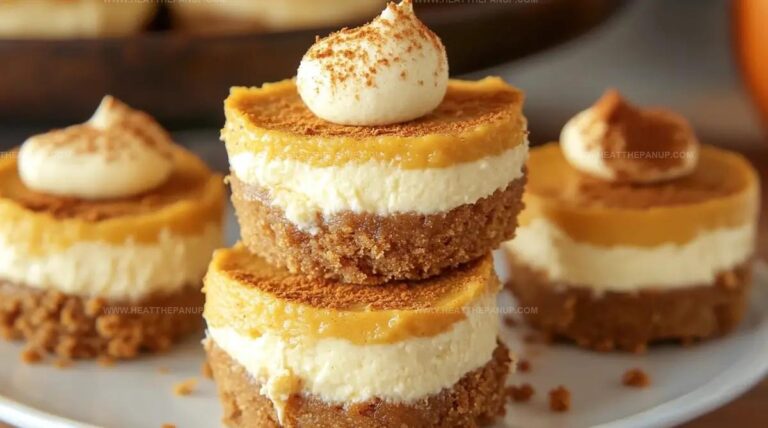Mini Pumpkin Cheesecake Bites Recipe