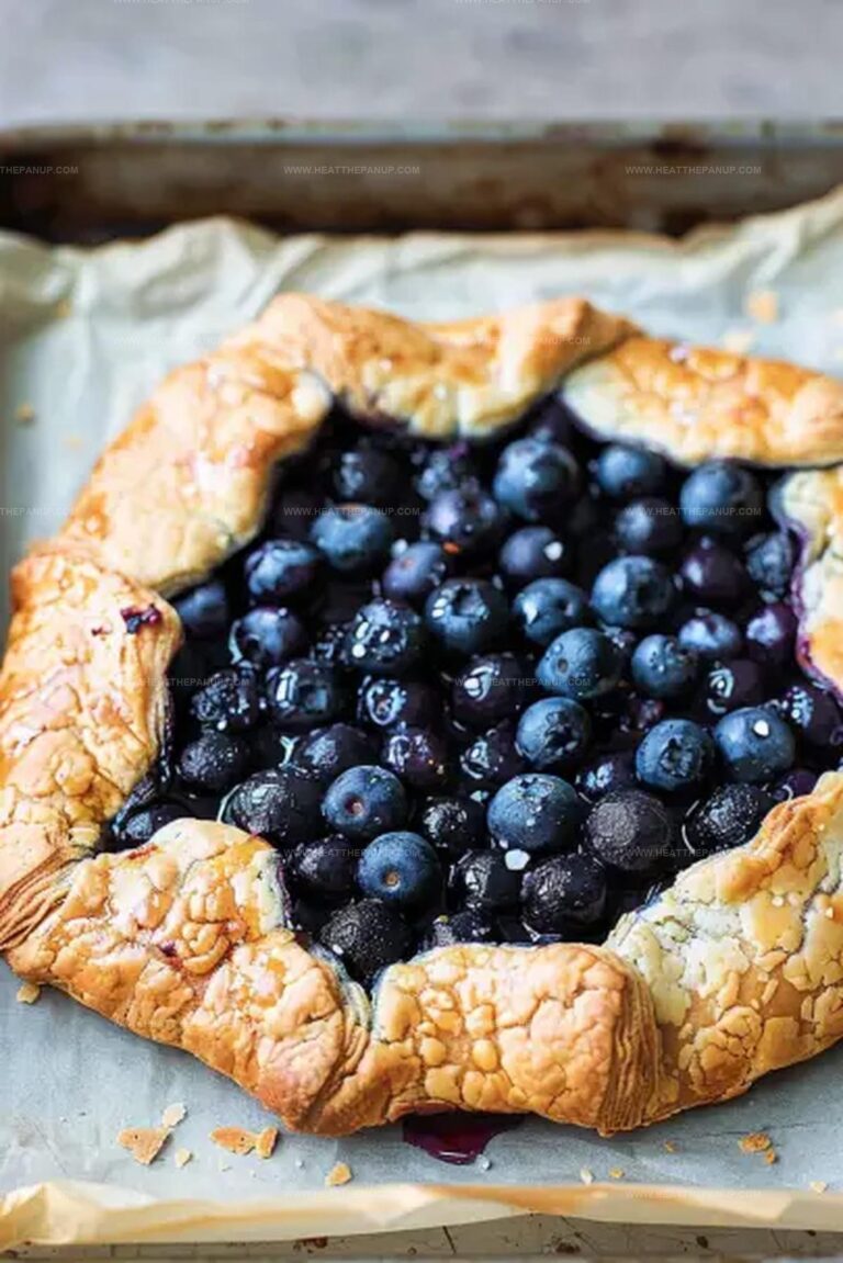 Blueberry Greek Yogurt Breakfast Galette Recipe