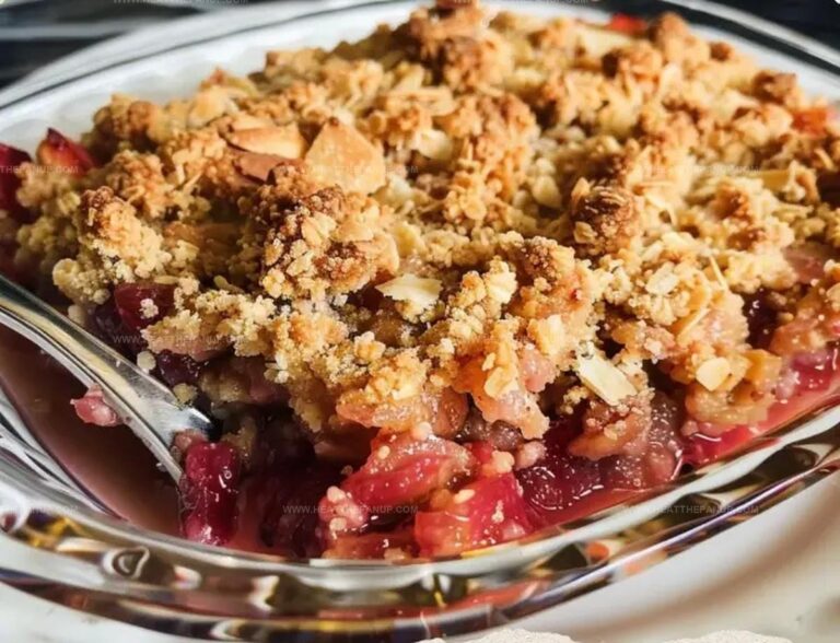 Rhubarb Crisp Recipe