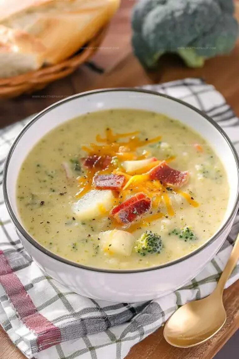 Creamy Loaded Broccoli Potato Soup Recipe