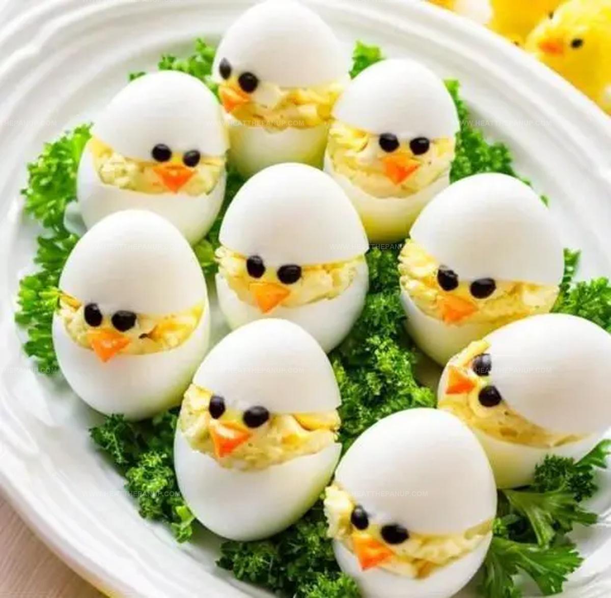 Deviled Egg Chicks Recipe