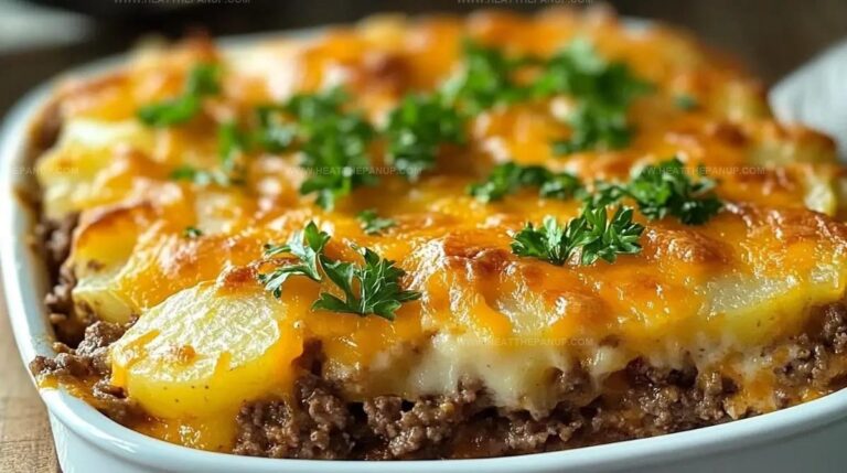 5-Ingredient Hamburger & Potato Casserole Recipe