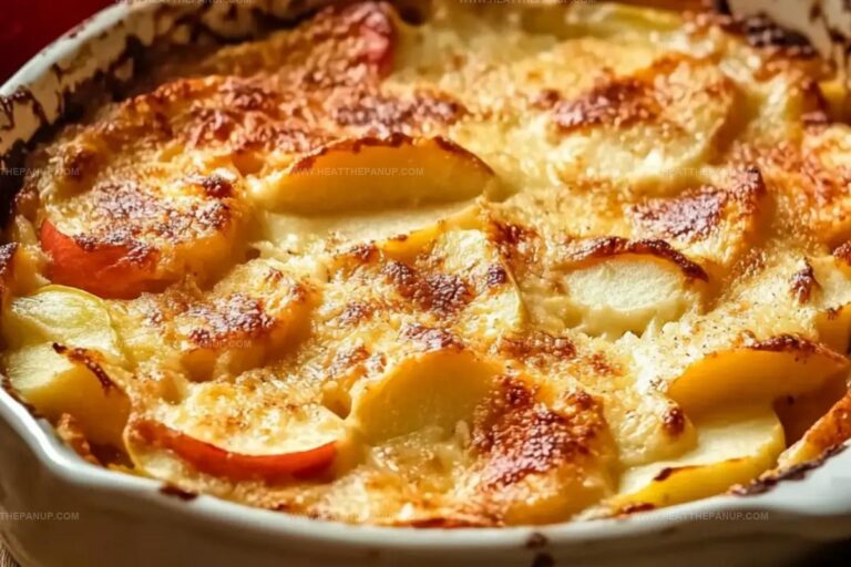 Old-Fashioned Apple And Cheese Casserole Recipe