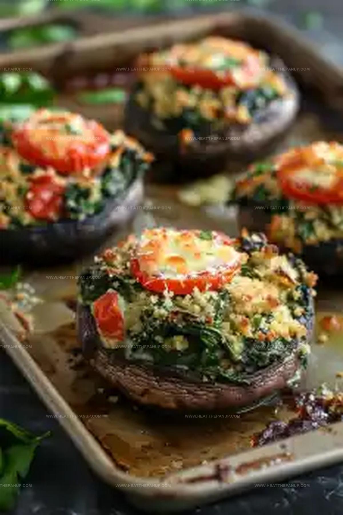 Stuffed Portobello Mushrooms Recipe
