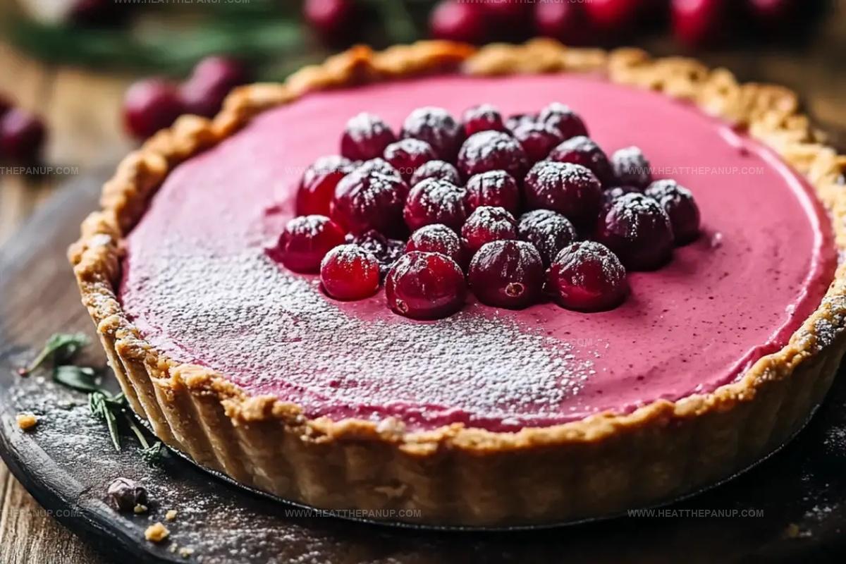 Cranberry Mousse Pie Recipe