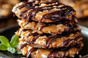 Homemade Samoas Girl Scout Cookies Recipe