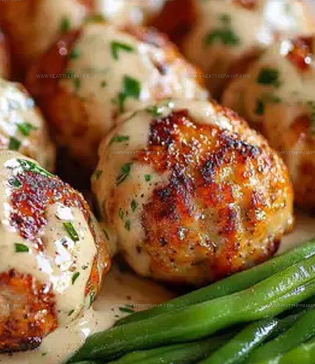 How to Make Chicken Meatballs with Honey Mustard Sauce