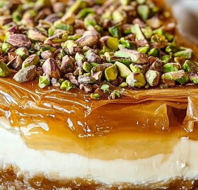 Baking Instructions for Baklava-Inspired Cheesecake