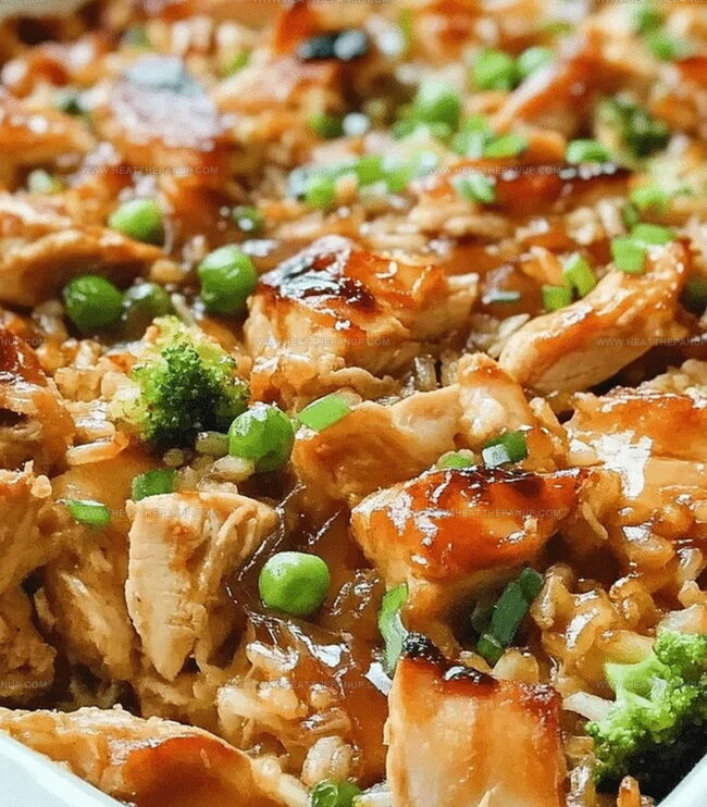 How to Make Teriyaki Chicken Casserole at Home