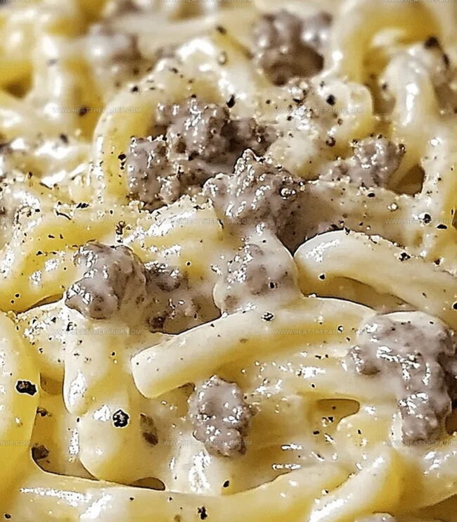 Storing & Reheating Your Ground Beef Alfredo Pasta